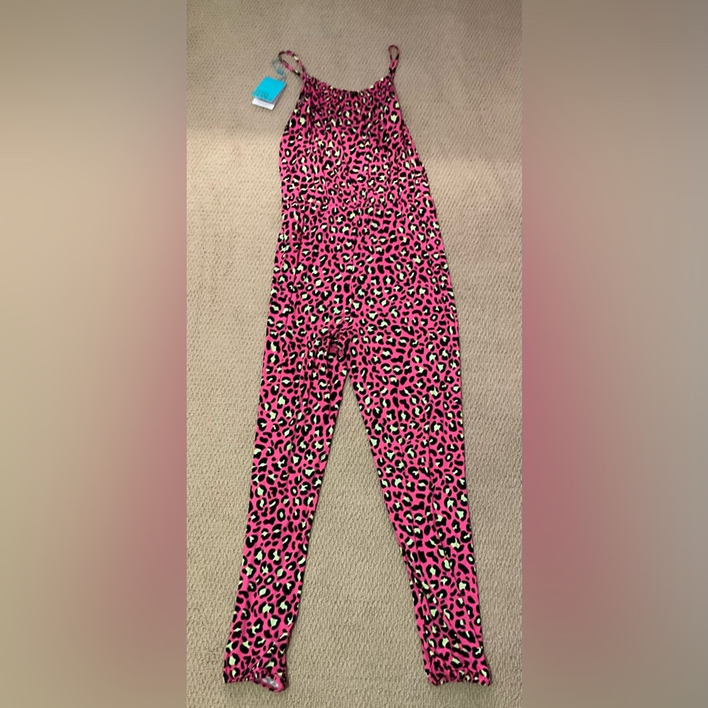 Posh Peanut Limited Edition Print, Pink Leopard Print, Size 12y, New with Tag
